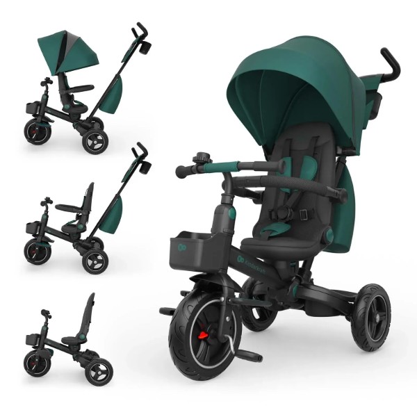 Фото - Трёхколёсный велосипед Kinderkraft Spinstep 2 Plus Beige (KRSPST02GREPL00)